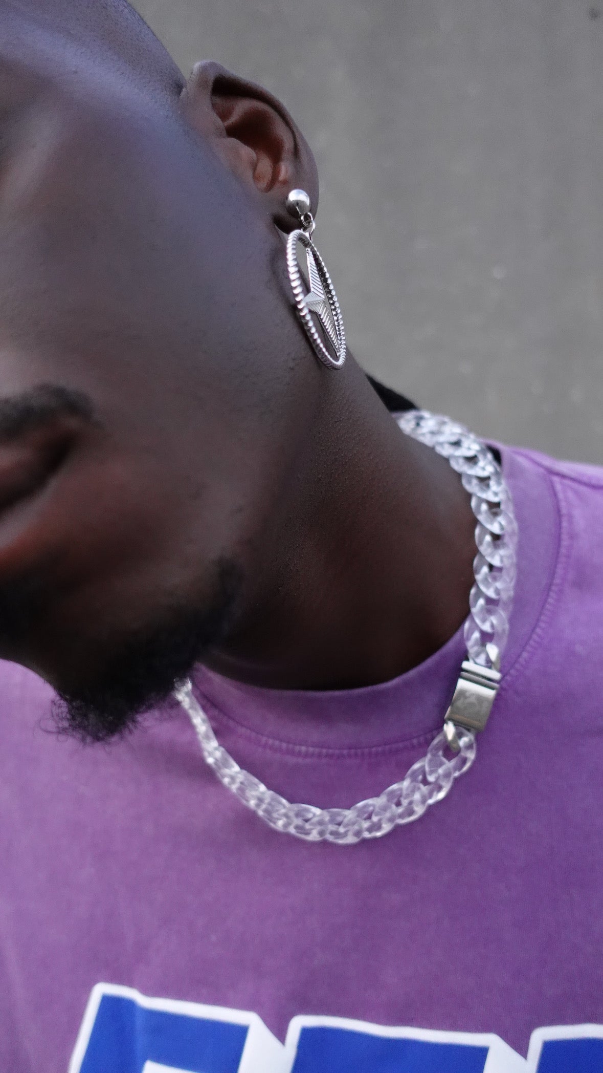 555Acrylic cuban link