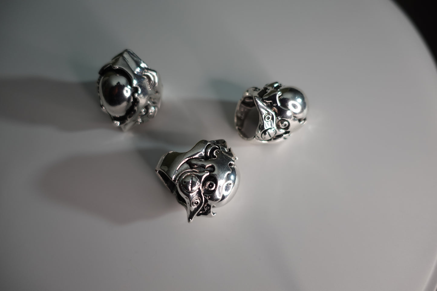Chrome Punk Ring