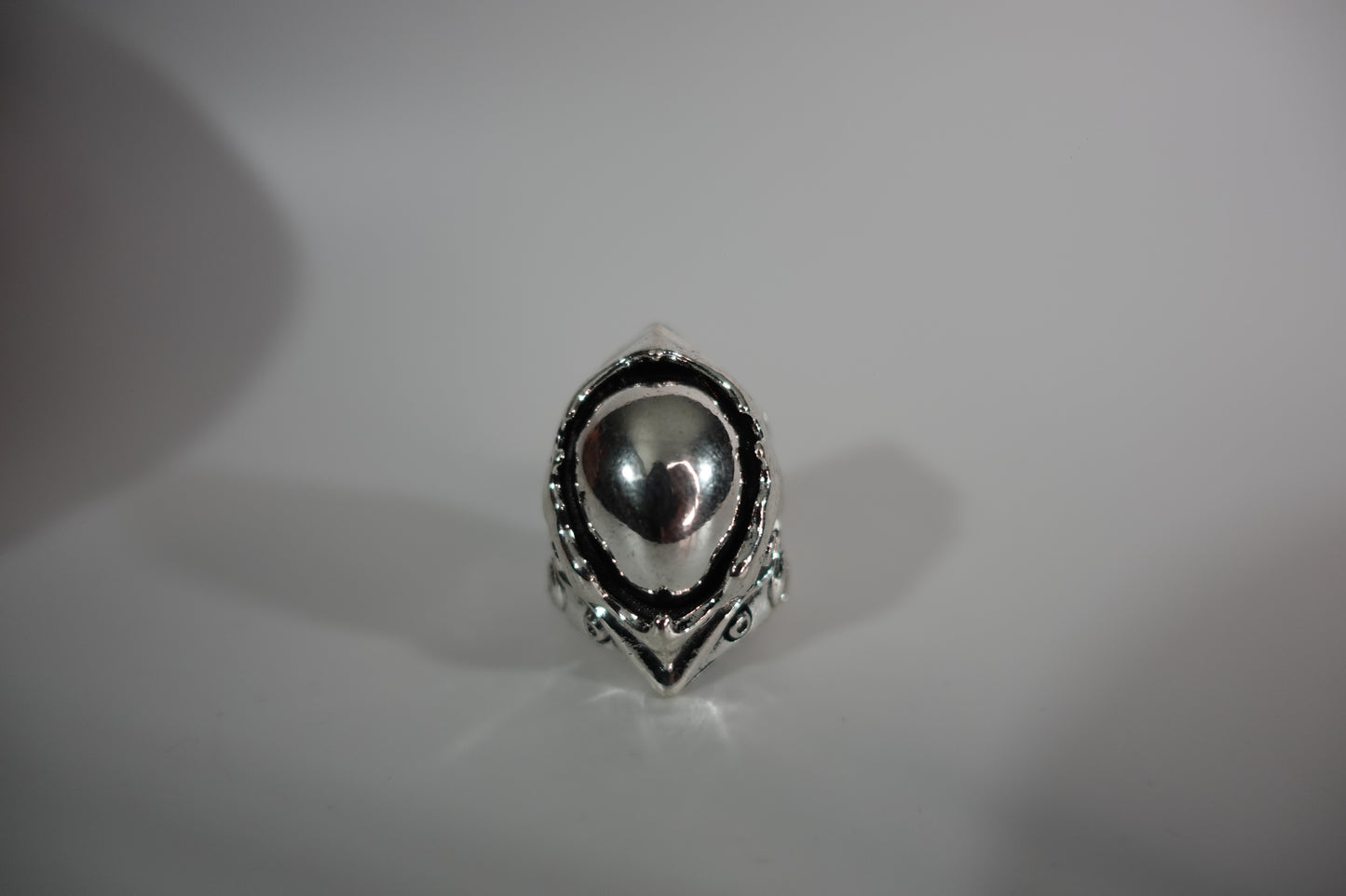 Chrome Punk Ring