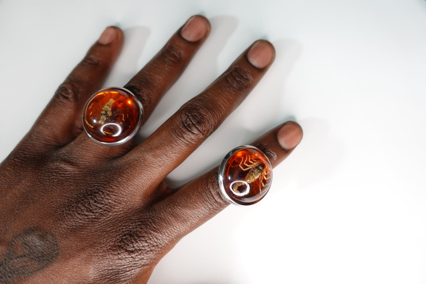 Resin Scorpion ring