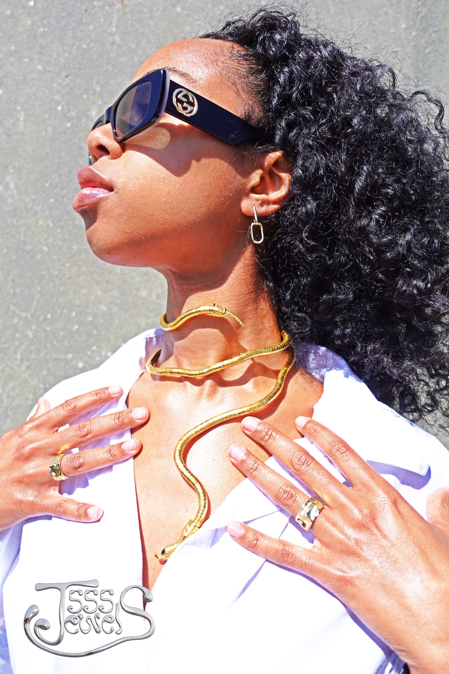 Snake Wrap ( Gold )