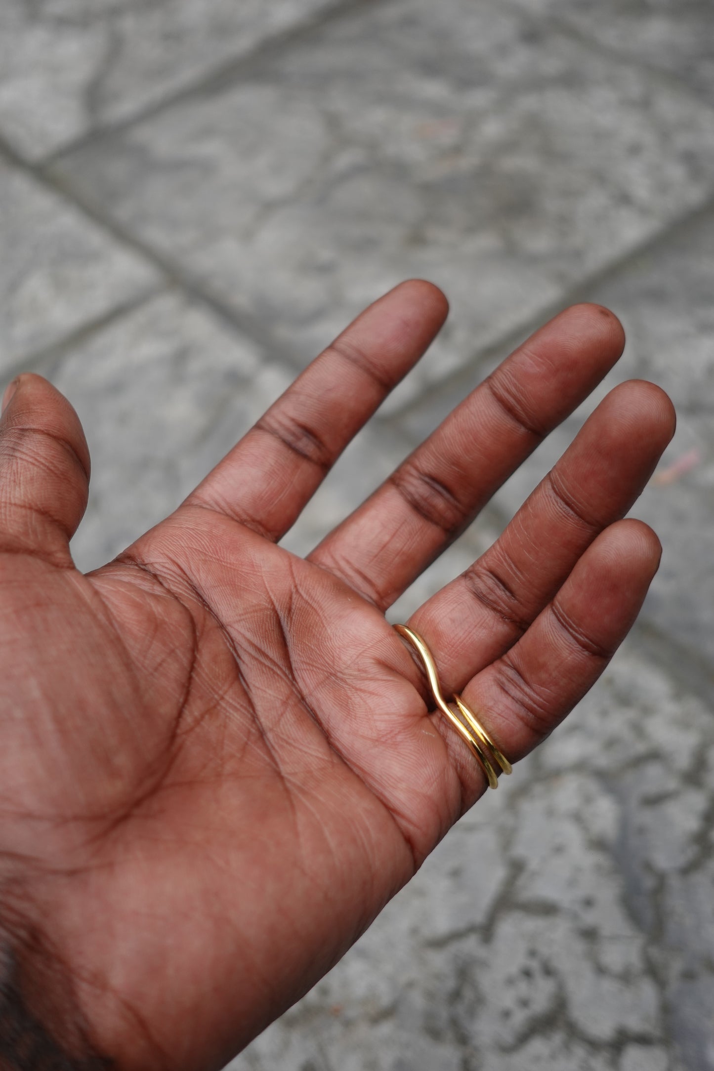 Line Ring ( Gold )