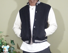 Load image into Gallery viewer, Blvck Varsity Jacket
