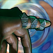 Load image into Gallery viewer, The Pyramid Ring
