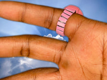 Load image into Gallery viewer, Pink diamond ring watch
