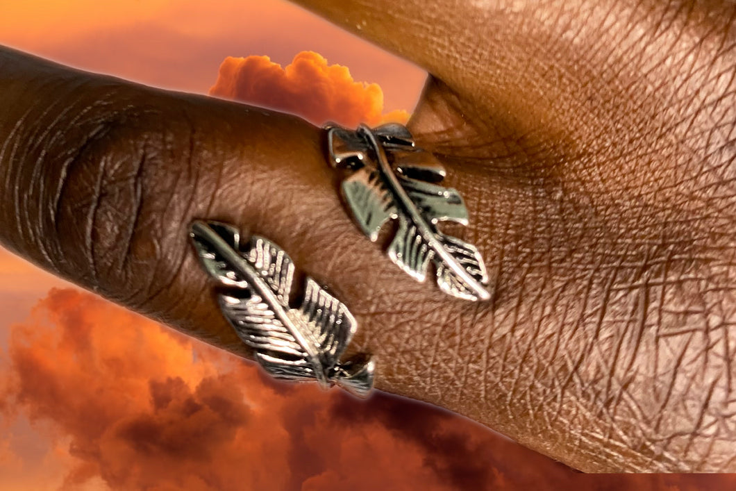 Fallen feather ring